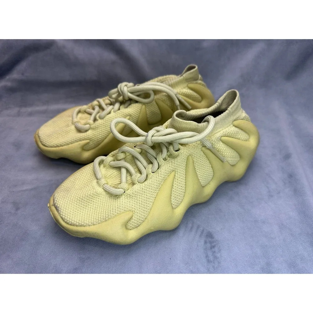 Adidas Yeezy 450 Sulfur Mens‎ 5.5 Yellow Sneakers